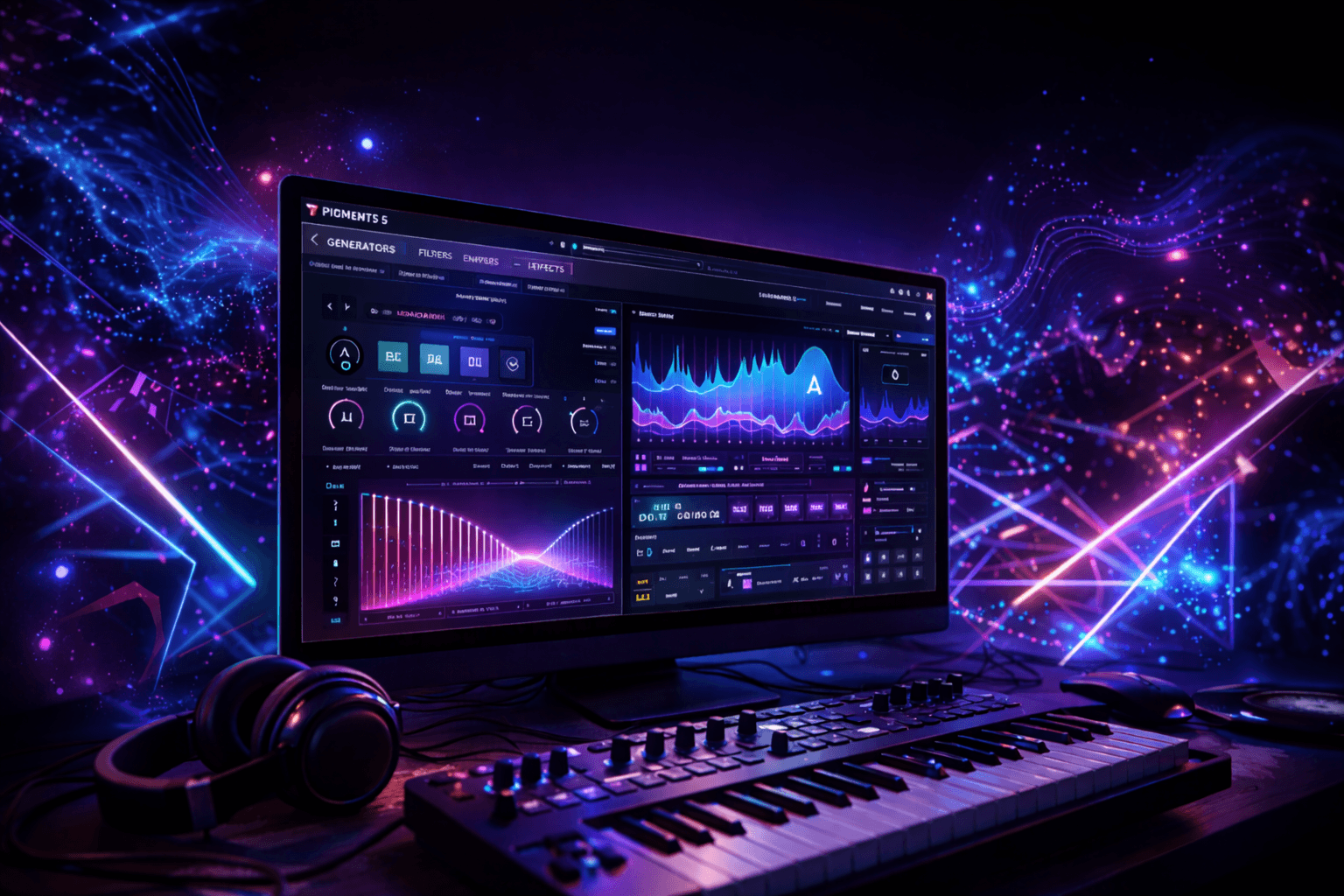 New Plugin: Arturia Announces Pigments 5 with AI Sound Design